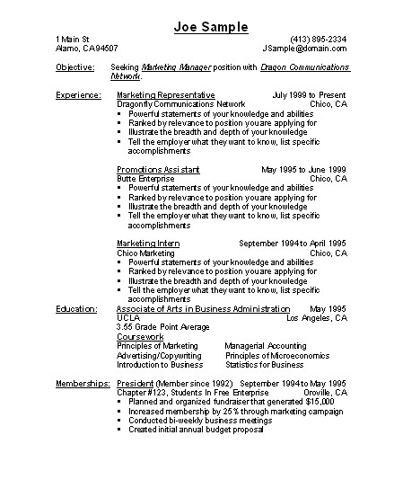 General cover letters employment