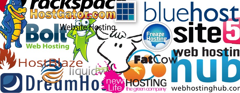 How to Start a Blog - Start Blogging - Step-by-Step Guide - web hosting companies logo