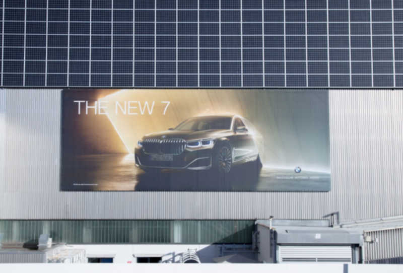 advertisement billboard for car