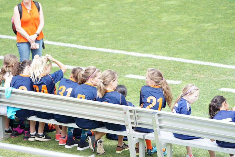 feminine soccer team
